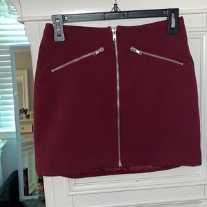 Forever 21 Maroon Skirt